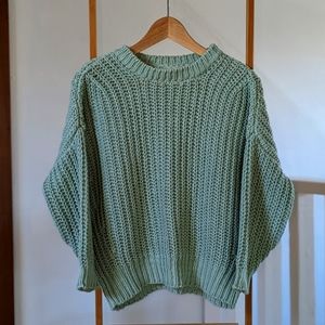Babaa Chunky Cable Knit Sweater